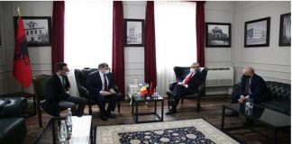 Întrevedere cu Președintele Parlamentului al Republicii Albania