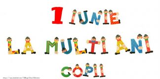 La mulți ani tuturor copiilor lumii!