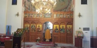 Sărbătoarea Rusaliilor la Biserica românească din Korcea