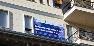 Delegația DRP întâlnire cu elevii cursurilor de limbă română şi dialect aromân, la CIR Korcea