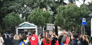 Crucea Roșie Albaneză închide campania în ajutorul Crucii Roșii Ucrainene