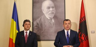 Taulant Balla l-a primit pe Senatorul Corlăţean, preşedintele Comisiei pentru politică externă
