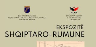 La Centrul Cultural “Lasgush Poradeci” deschisă o expoziție albanezo-română