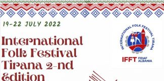 Ansamblul Folcloric “Ardealul” participă la”Festivalul Internațional de Folk Tirana”