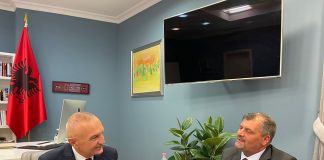 Întrevederea ambasadorului României E.S. Octavian Șerban cu Șeful Partidului Libertății, Ilir Meta