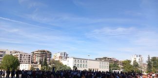 Protest universitar la Tirana. Profesorii se plâng de salariile mici