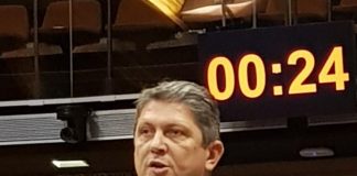 Senatorul român dialog cu prim-ministrul Republicii Albania în plenul AP a Consiliului Europei