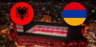 Echipa națională de fotbal a Albaniei a câștigat meciul împotriva Armeniei