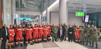 Misiune de sprijin în Turcia, salvatori din Albania s-au deplasat către zona afectată