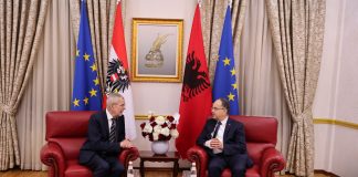 Președintele Federal al Republicii Austria, E.S. Alexander Van der Bellen a vizitat Albania