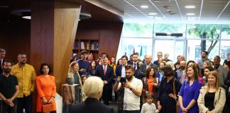 În Casa Europei la Tirana deschisă expoziția artistului Samer Harb