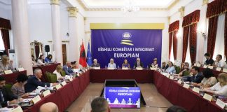 Consiliul Național pentru Integrare Europeană al Albaniei discută procesul de integrare europeană