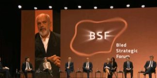 Prim-ministrul Edi Rama participă la Forumul Strategic din Bled