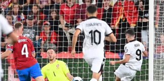 Euro 2024, naționala Albaniei sărbătorește la Praga