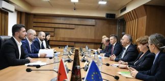 Raportorii al Adunării Parlamentare a Consiliului Europei întâlnire de lucru in Parlamentul Albaniei