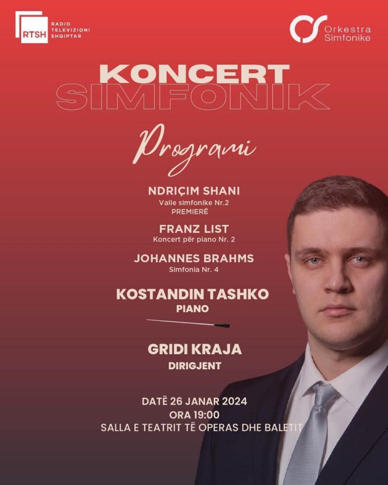Orchestra Simfonică a Radioului și Televiziunii albaneze a susținut un spectacol special