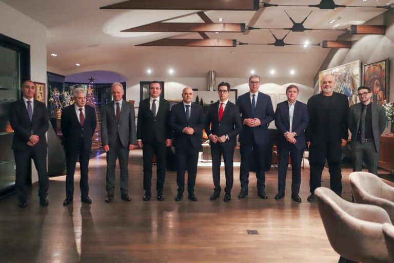 Liderii țărilor din Balcanul de Vest întâlnire la Skopje