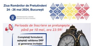 Până la data de 10 mai 2024, a fost perioada de înscriere pentru participarea la evenimentele dedicate Zilei Românilor de Pretutindeni