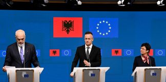 La Bruxelles s-a desfășurat a treia reuniune a Conferinței de aderare cu Albania