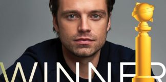 Sebastian Stan la primirea Globului de Aur: România, te iubesc!