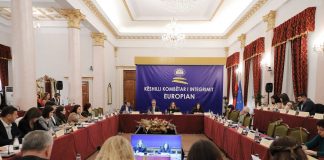 La Parlamentul Albaniei a avut loc şedinţa Consiliului Național pentru Integrare Europeană