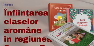 Se editează în aromână și română al doilea volum de povești “Carti cu spuneri rămăneşti”