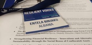Participarea reprezentantei Asociației Fondacioni HM la Conferința Regională a Societății Civile de la Tirana