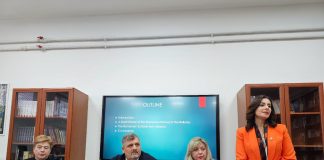 Vizita ambasadorului României în Rep. Albania, dl. Octavian Șerban la Corcea