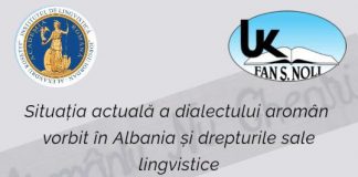 Conferință despre situația dialectului aromân vorbit în Albania