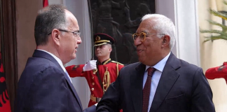 Președintele Republicii Albaniei l-a primit astăzi pe președintele Consiliului European, Antonio Costa