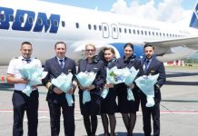 Noua rută TAROM București–Tirana, inaugurată oficial pe Aeroportul Internațional Tirana