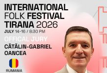 Trei zile de tradiție și cultură la Festivalul Internațional de Folclor Tirana 2026