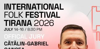 Trei zile de tradiție și cultură la Festivalul Internațional de Folclor Tirana 2026