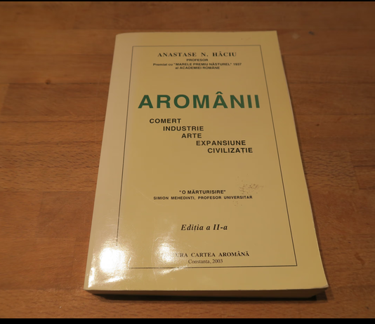 Un cărturar aromân mai înalt ca timpul – scriitorul și profesorul ANASTASE N. HÂCIU (1890-1953)