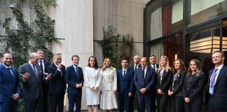 Găzduirea de către ministrul Oana Țoiu, a dejunului de lucru ministerial regional, sub mandatele României de președinție ale SEECP și ICE