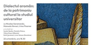 Conferința “Dialectul aromân: de la patrimoniu cultural la studiul universitar”, la Palatul Suțu